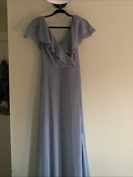 Birdy Grey Dresses & Skirts - Dusty Blue Chiffon Jackson Dress